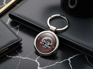 Metal Keychain Tuning Style and Custom Design